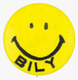 Bob Bily Smiley Yellow Political Button Museum, HD Png Download, Free Download