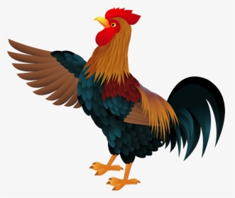 Vector Graphics Clip Art Image Rooster - Shio Ayam Di Tahun 2018, HD Png Download, Free Download