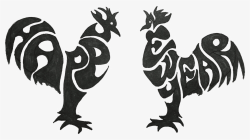 Happy New Year Rooster - Rooster, HD Png Download, Free Download