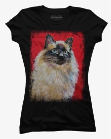 Transparent Siamese Cat Png - Domestic Long-haired Cat, Png Download, Free Download