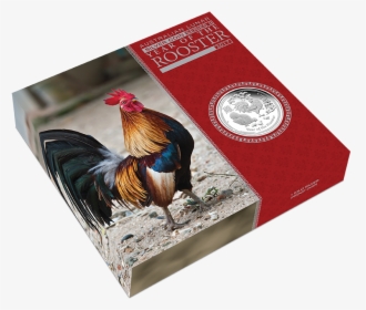 Year Of The Rooster - 2017 Kilo Gemstone Year Of The Rooster Coin, HD Png Download, Free Download
