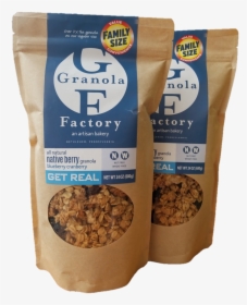 Family Size All-natural Native Berry Granola - Granola Factory, HD Png Download, Free Download