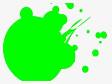 Green Color Splash Transparent Clipart , Png Download - Blood Stain Transparent Cartoon, Png Download, Free Download