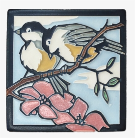 Chickadees Tile - Charley Harper Motawi Tiles, HD Png Download, Free Download