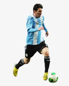 Messi National Football Barcelona Player Fc Team Clipart - Football Hd Messi Argentina Png, Transparent Png, Free Download