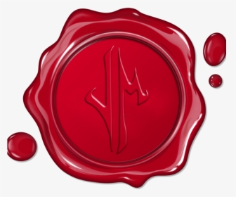 Wax Seal Letter M, HD Png Download, Free Download
