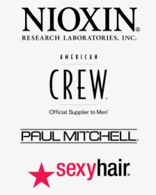 Proud Supporters Of Help A Hero Including Nioxin, American - Paul Mitchell, HD Png Download, Free Download
