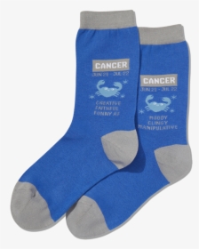 Women"s Cancer Zodiac Socks"  Class="slick Lazy Image - Sock, HD Png Download, Free Download