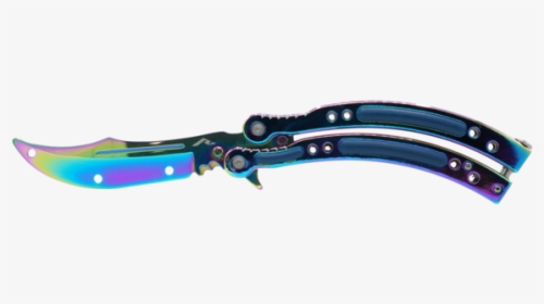 Butterfly Knife Trainer Rainbow - Hyper Beast Butterfly Knife Png, Transparent Png, Free Download