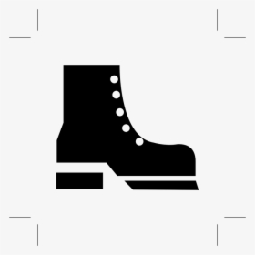 Shoe, Boots, Safety Boots, Sign, Symbol, Icon - Pictogram Shoe, HD Png Download, Free Download