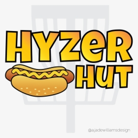 Mock Up And Sample Logo For Hyzer Hut Hot Dogs Clipart, HD Png Download, Free Download