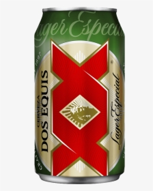 Dos Equis Lager Especial Cans 355ml Can - Beer Dos Equis Can, HD Png Download, Free Download