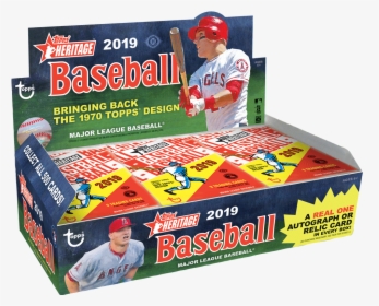 2019 Topps Heritage Hobby Box, HD Png Download, Free Download