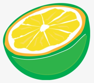 Lemon Drawing Lime - Cartoon Lemon Lime, HD Png Download, Free Download