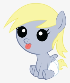 Baby Derpy By Tickleberrydude-d5x4e7l - My Little Pony Derpy Baby, HD Png Download, Free Download