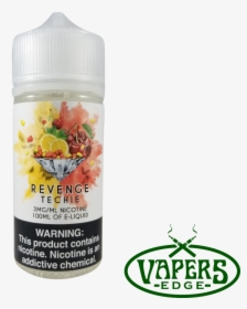 Techie By Revenge Eliquid - Water Bottle, HD Png Download, Free Download