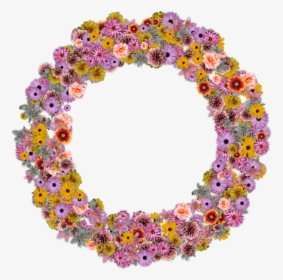 Wreath Floral Decoration Free Photo - Wreath, HD Png Download, Free Download