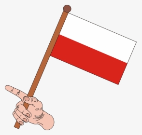 Polish Flag Flag White-red Free Photo - Cartoon French And Indian War, HD Png Download, Free Download