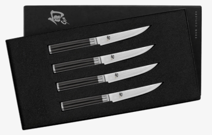Shun Classic Steak Knife Set 120mm"  Class= - Shun Steak Knife, HD Png Download, Free Download