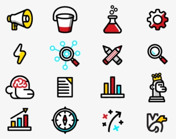 Monkey Bucket Icons Design Strategy Monowidth Monoline, HD Png Download, Free Download