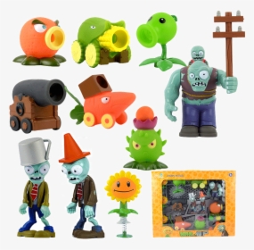 Zombies Toys 2 Complete Sets Pea Shooters Pirates Cannons - Pvz Battle For Neighborville Models, HD Png Download, Free Download