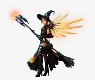 Witch Mercy Transparent Background, HD Png Download, Free Download