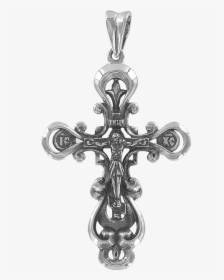 Silver Cross - Pendant, HD Png Download, Free Download