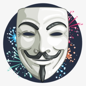 Transparent Guy Fawkes Png - Guy Fawkes Mask, Png Download, Free Download