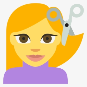 Haircut Emoji , Png Download - Corte De Cabelo Emoji, Transparent Png, Free Download