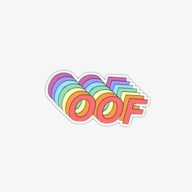 Clip Art Birthday S Aesthetictext Saesth - Oof Sticker, HD Png Download, Free Download