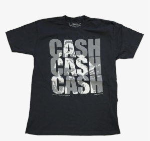 Johnny Cash Triple Cash - Gatecreeper Shirt, HD Png Download, Free Download