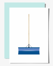 Snow Shovel Greeting Cards - Greeting Card, HD Png Download, Free Download