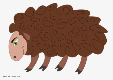 Haircut Clipart Sheep - Sheep Brown Clip Art, HD Png Download, Free Download