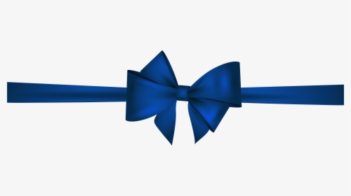 Blue Ribbon Bow Png - Ribbon Png Blue Bow, Transparent Png, Free Download