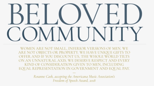 Rosanne Cash Beloved Community - Poster, HD Png Download, Free Download