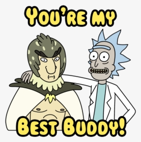 Rickandmorty Bestbuddies1500 V2, HD Png Download, Free Download