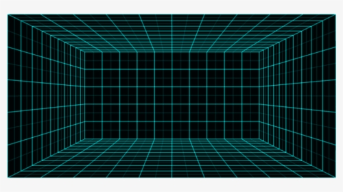 #ftestickers #grid #line #neon #perspective - Net, HD Png Download, Free Download