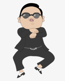 Illustration By Jane Lee - Psy Gangnam Style Png, Transparent Png, Free Download