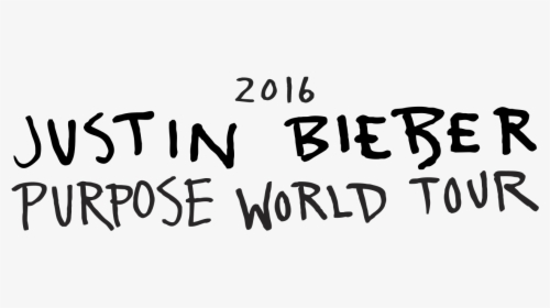Justin Bieber Meet And Greet Png File - Justin Bieber Purpose Tour Logo, Transparent Png, Free Download