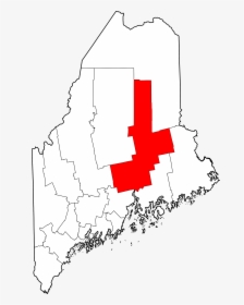 Transparent Maine Outline Png - Penobscot County Maine, Png Download, Free Download