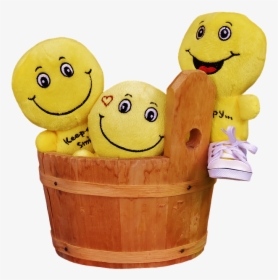 Smilies, Funny, Wooden Tub, Color, Emoticon, Smiley - Humour, HD Png Download, Free Download