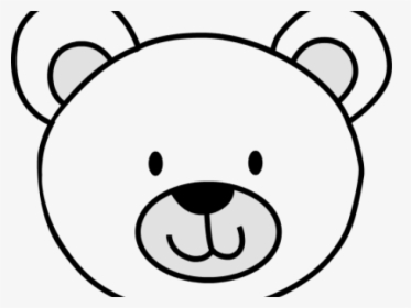 Simple Bear Face Drawing, HD Png Download, Free Download