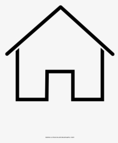 Cozy Cartoon Home Symbol Drawing Stock Illustration  Download Image Now   House Clip Art Black And White  iStock