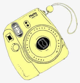 #remixit #remix #polaroid #yellow #kawaii #yellow #aesthetic - Trending Redbubble Stickers, HD Png Download, Free Download