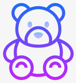 Teddy Bear Icon - Teddy Bear, HD Png Download, Free Download