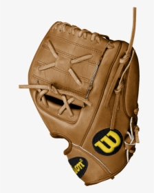 Gloves Clipart Vintage Baseball Glove - Baseball Glove Side View, HD Png Download, Free Download