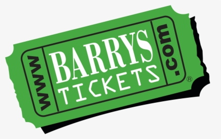 Transparent Ticket Clipart - Barry's Tickets, HD Png Download, Free Download