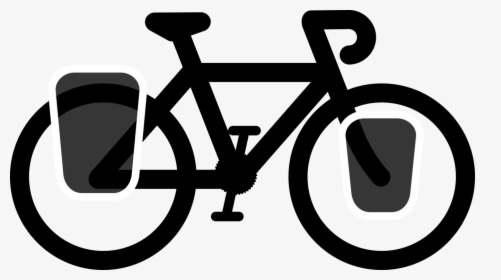 Bicycle,area,text - Touring Bike Clipart, HD Png Download, Free Download