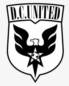 Dc United Logo Black And White - Dc United Old Logo, HD Png Download, Free Download