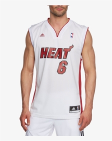 Adidas Men"s Miami Heat Lebron James Nba Replica Jersey - Adidas Replica Jersey Nba, HD Png Download, Free Download